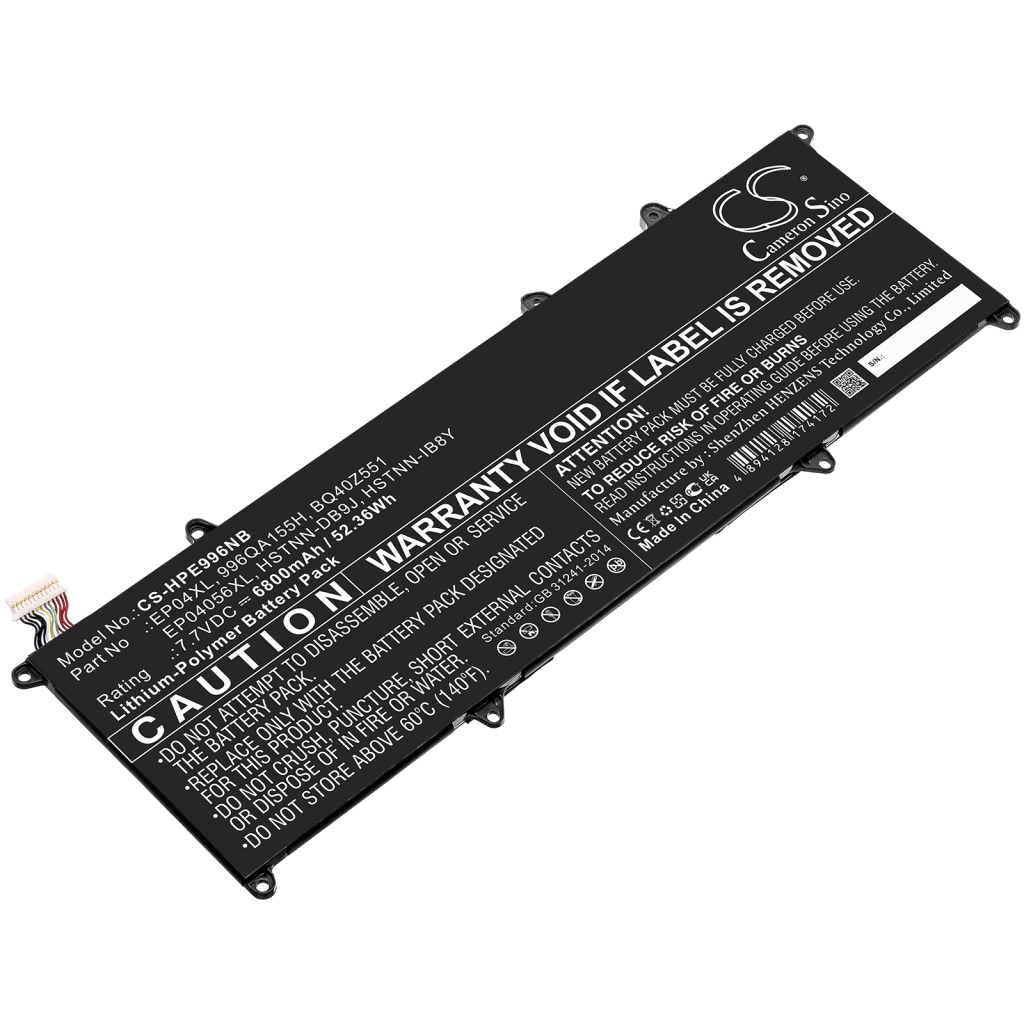 Batería para portátil HP Elite Dragonfly G1