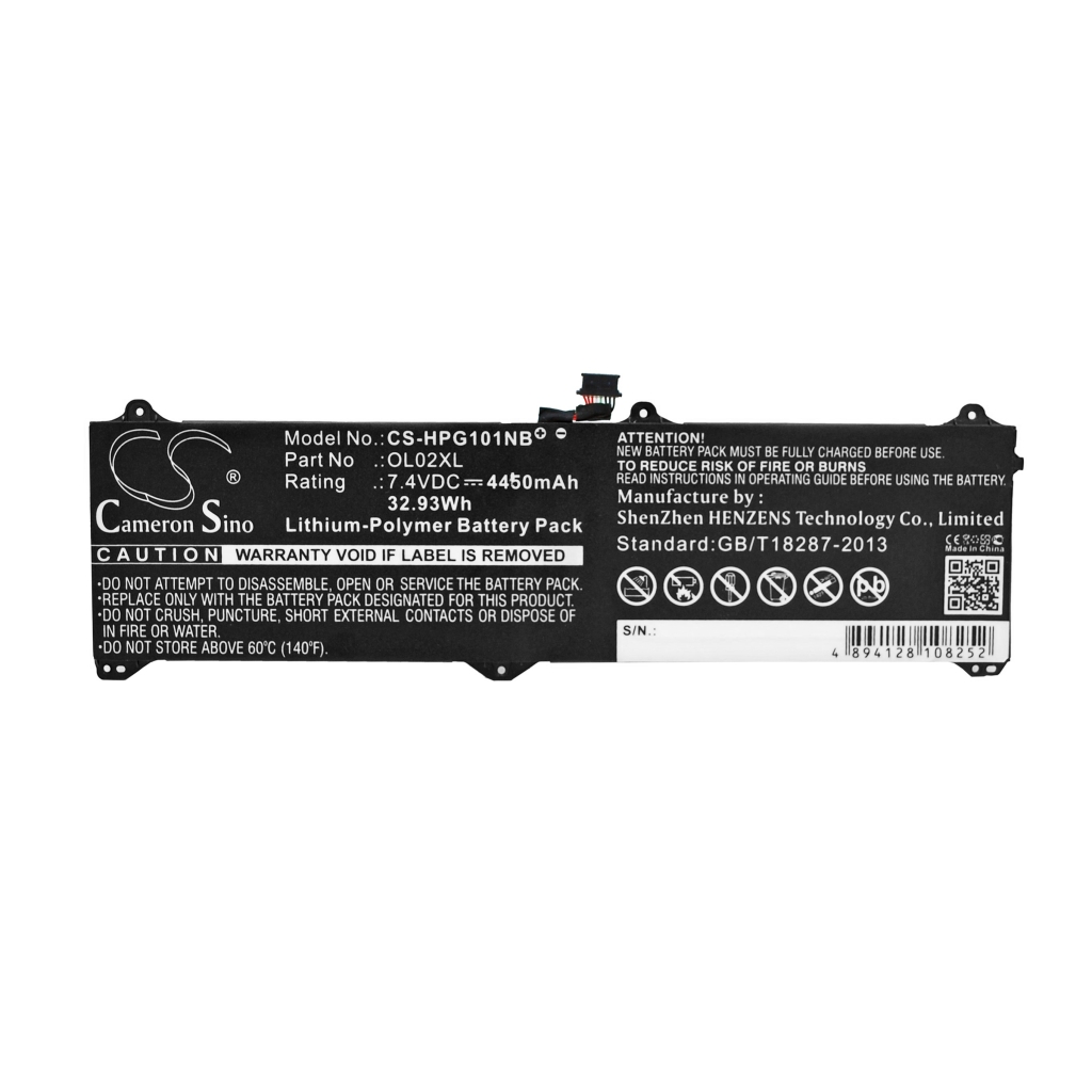 Batería para portátil HP CS-HPG101NB