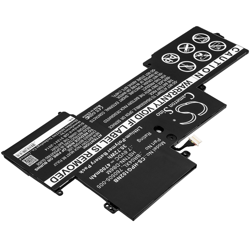 Batería para portátil HP CS-HPG102NB