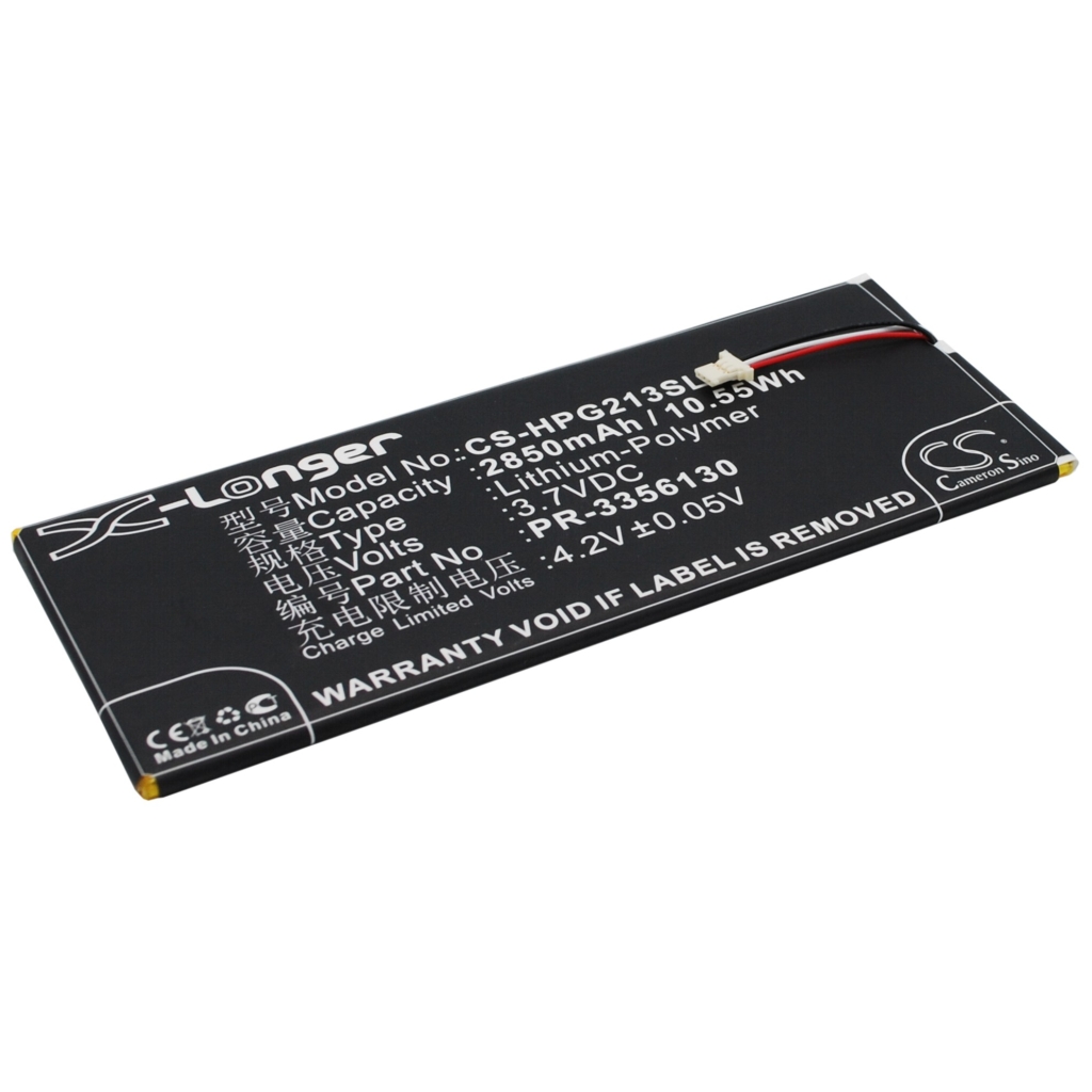 Batería de la tableta HP CS-HPG213SL