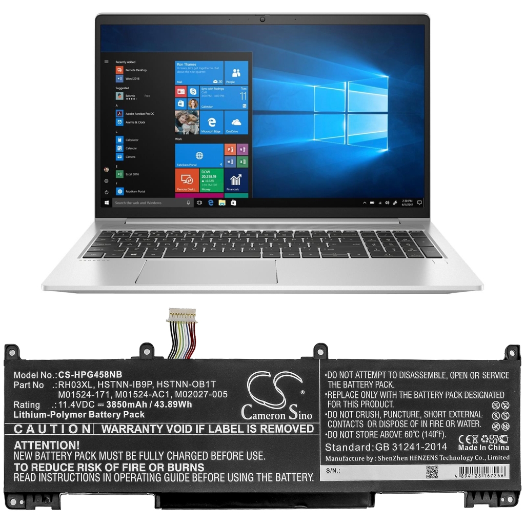 Batería para portátil HP ProBook 650 G8