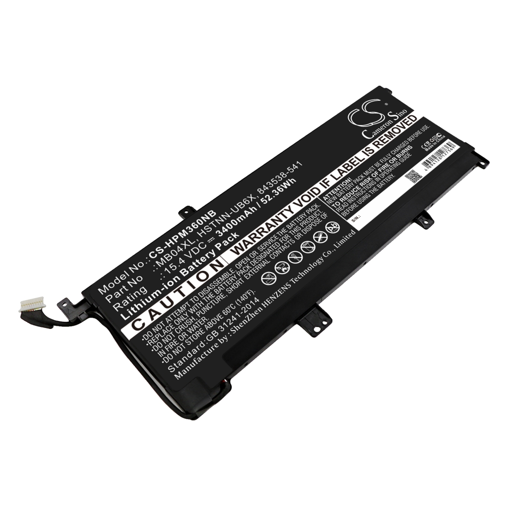 Batería para portátil HP Envy x360 m6-aq005dx