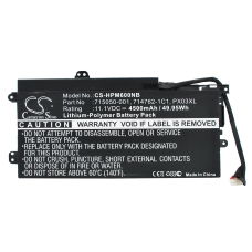 Reemplazo de batería compatible para HP 714762-141,714762-171,714762-1C1,714762-241,714762-271...