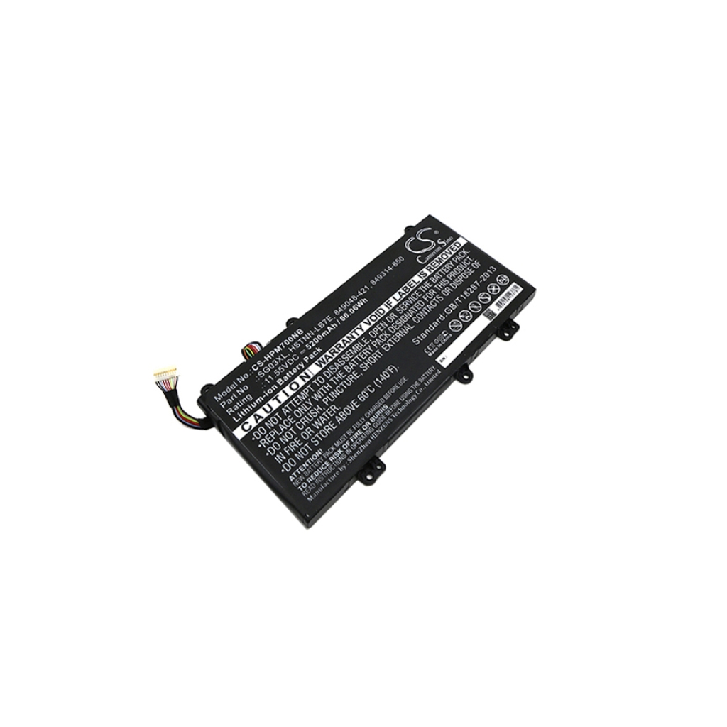 Batería para portátil HP CS-HPM700NB