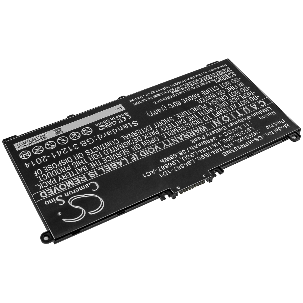 Batería para portátil HP CS-HPN155NB