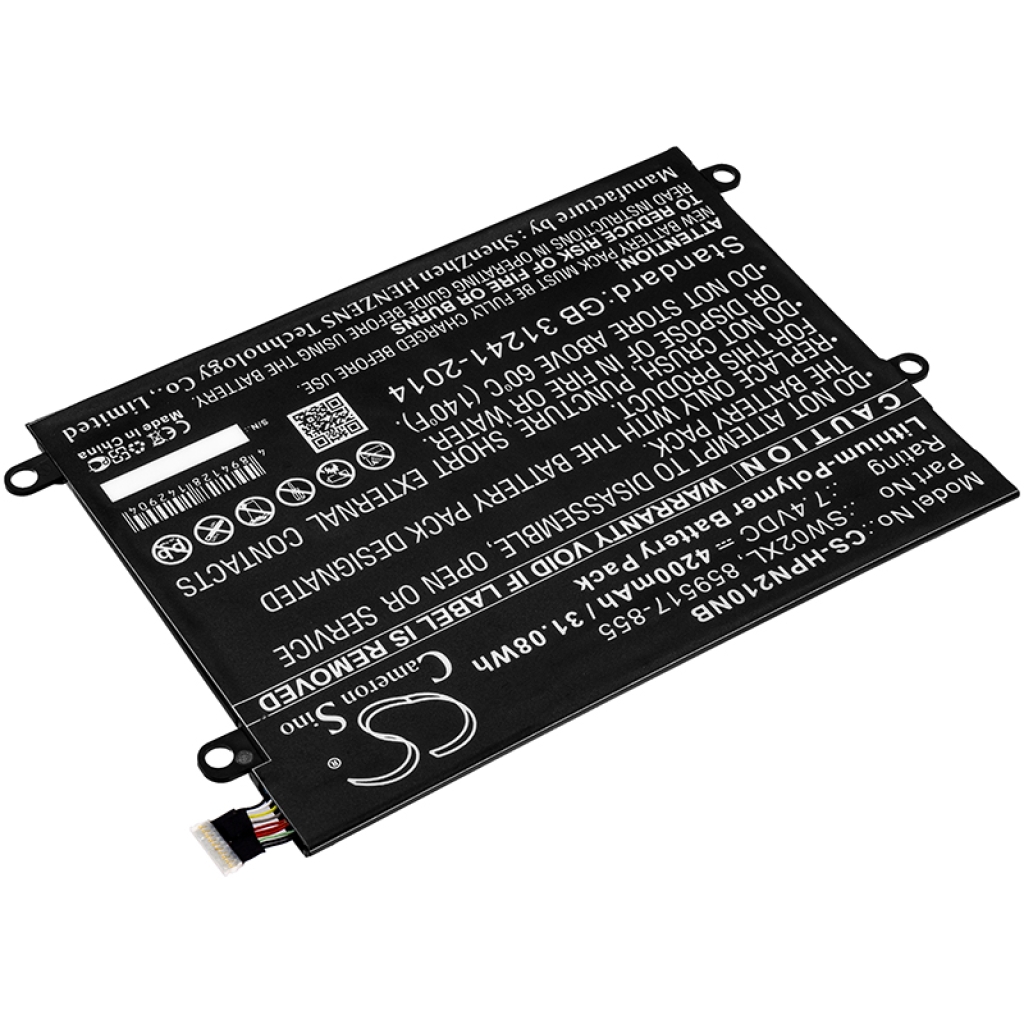 Batería para portátil HP CS-HPN210NB
