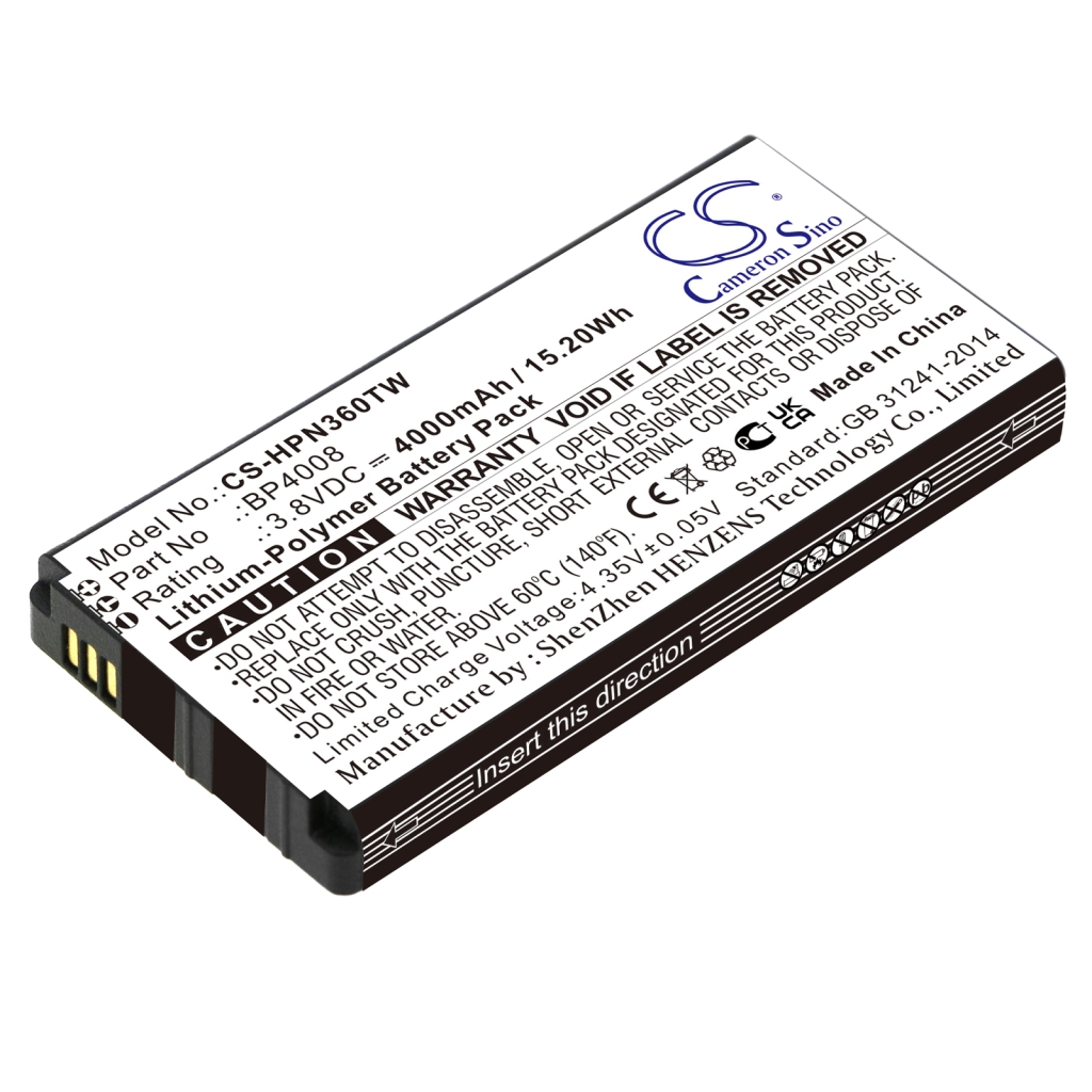 Batería de radio de dos vías Hytera CS-HPN360TW