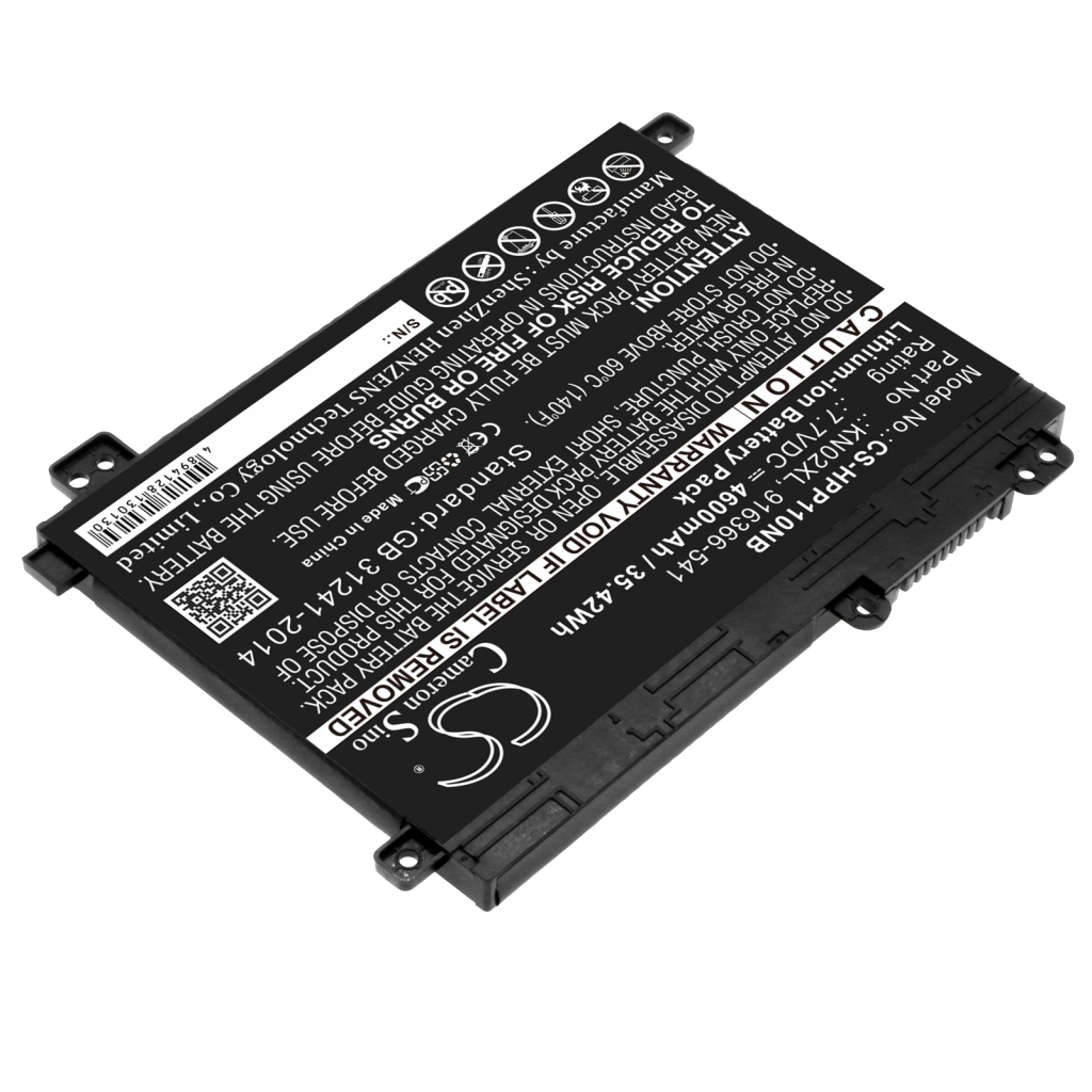 Batería para portátil HP CS-HPP110NB