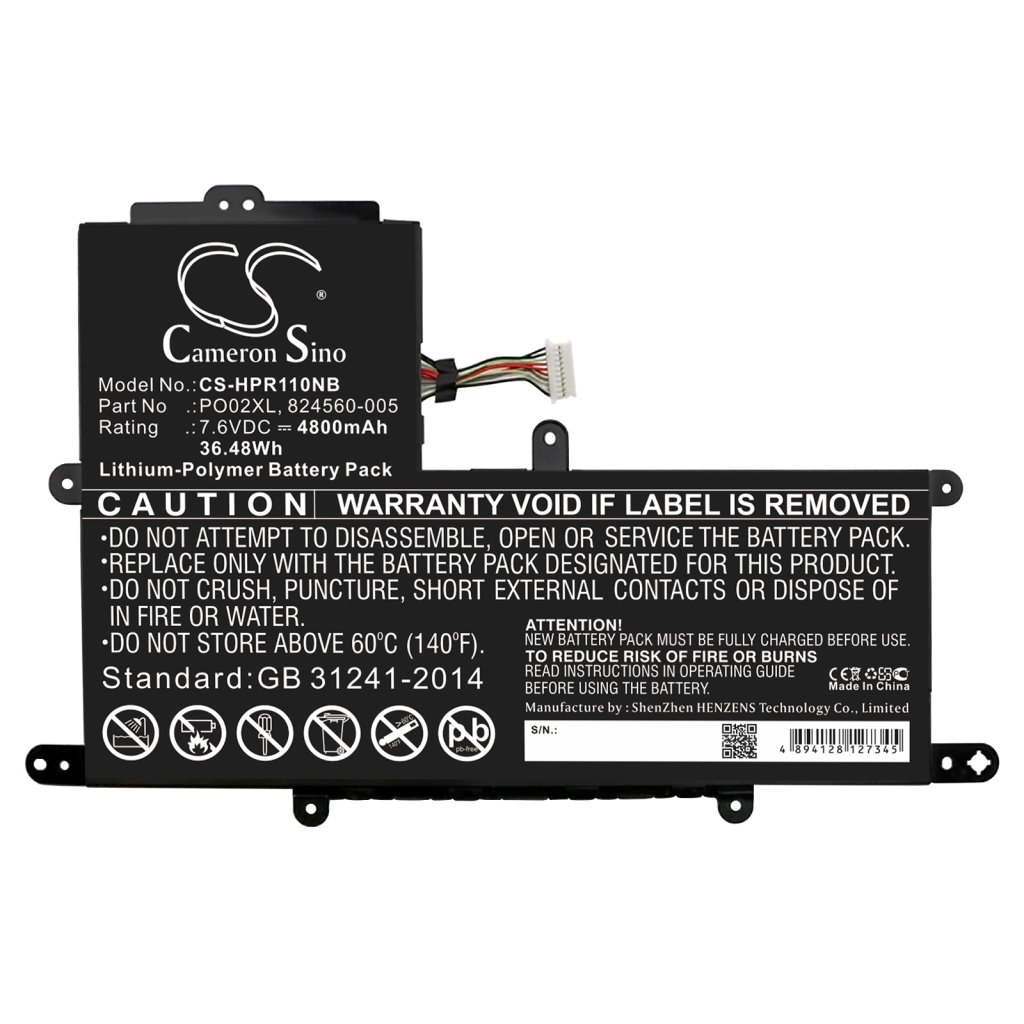 Batería para portátil HP Stream 11-ak0502sa