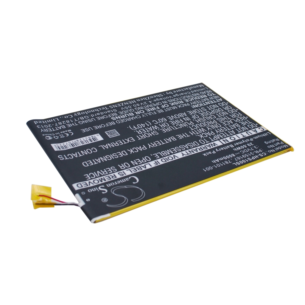 Batería de la tableta HP CS-HPS100SL