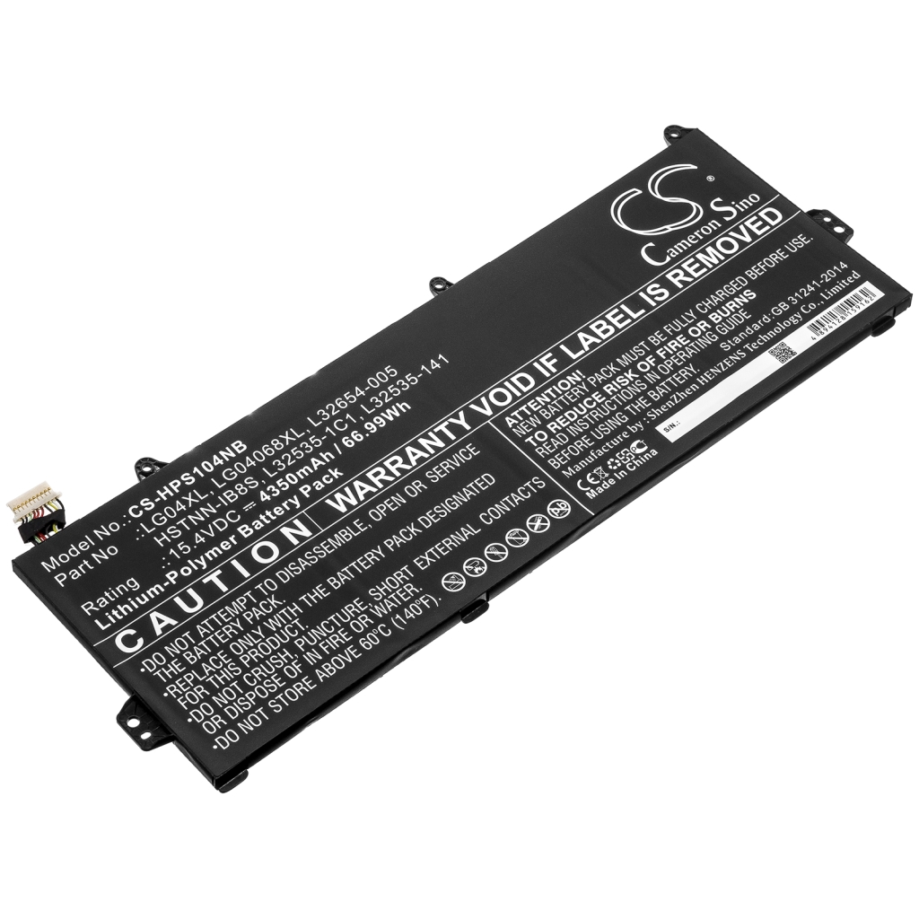 Batería para portátil HP CS-HPS104NB