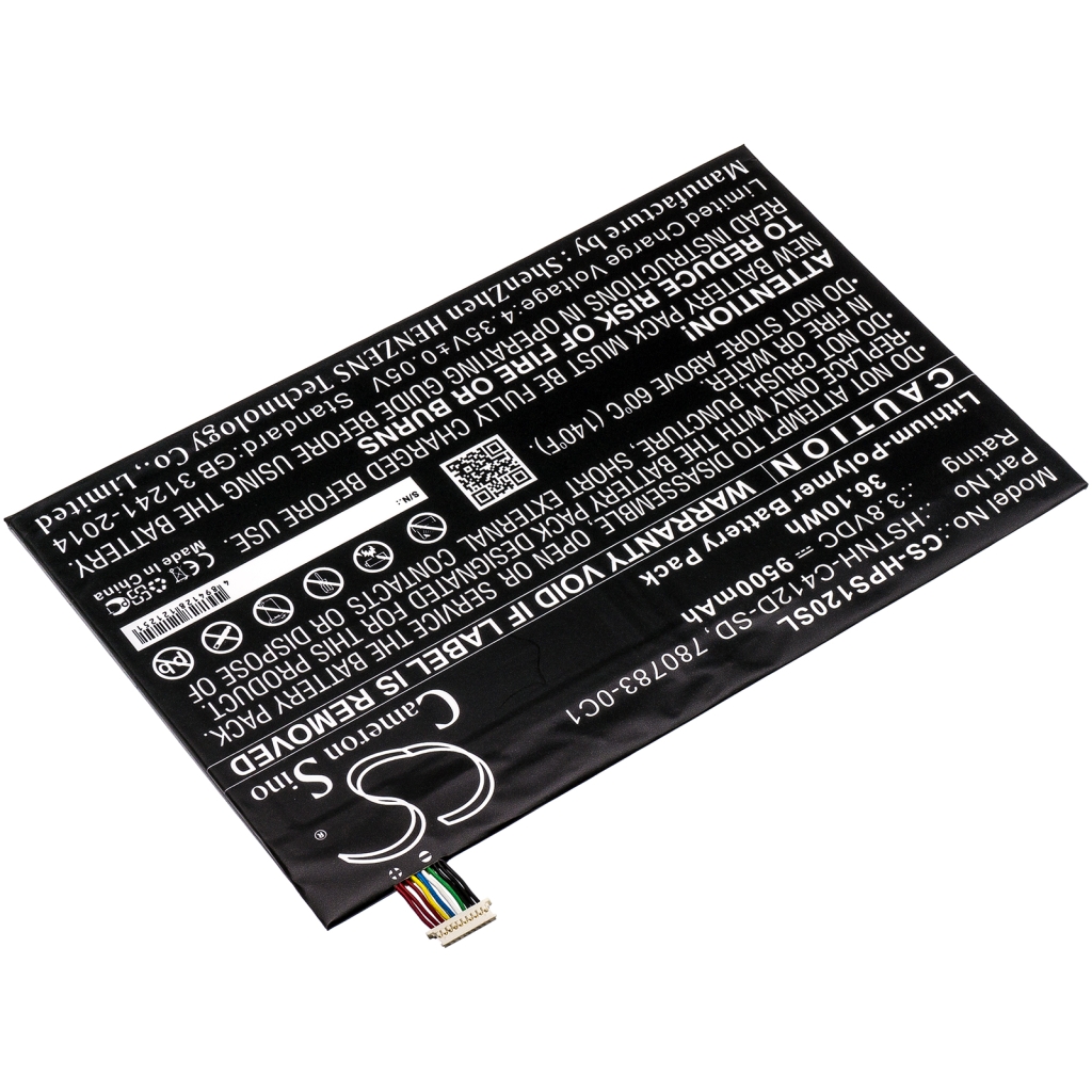 Batería de la tableta HP CS-HPS120SL