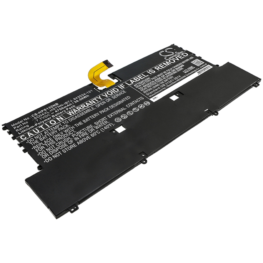 Batería para portátil HP Spectre 13-V015TU(W6T90PA)