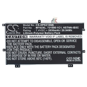 CS-HPS210NB<br />Baterías para  reemplaza la batería TPN-Q127