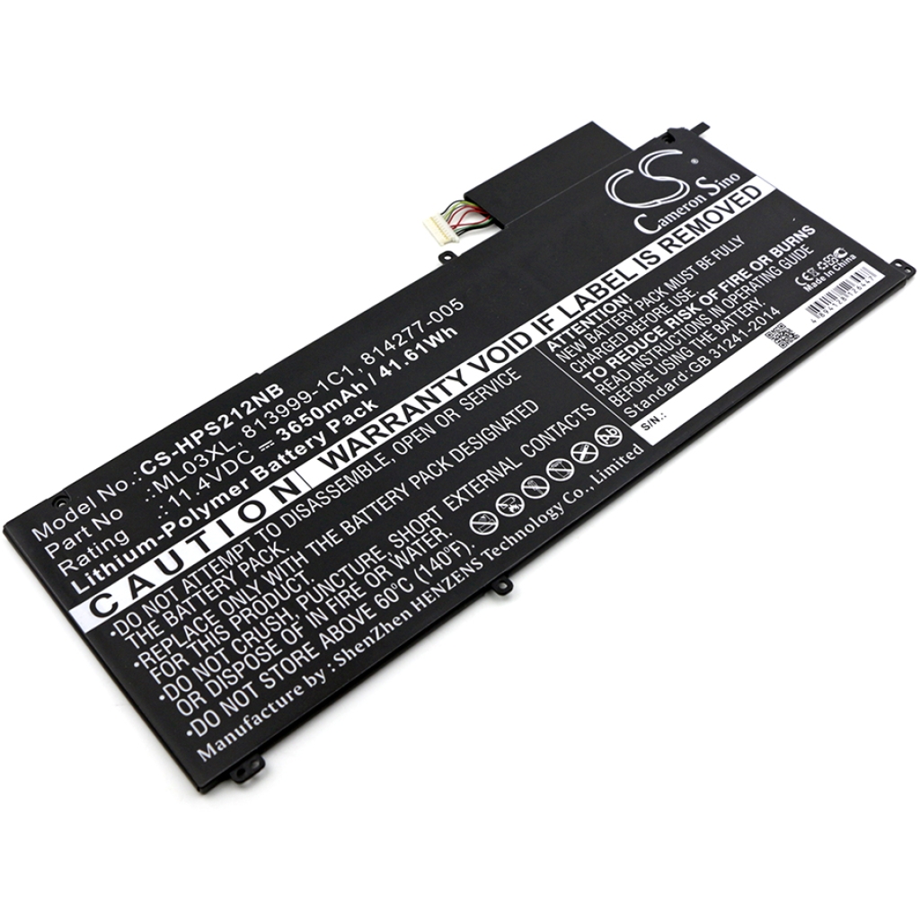 Batería para portátil HP Spectre X2