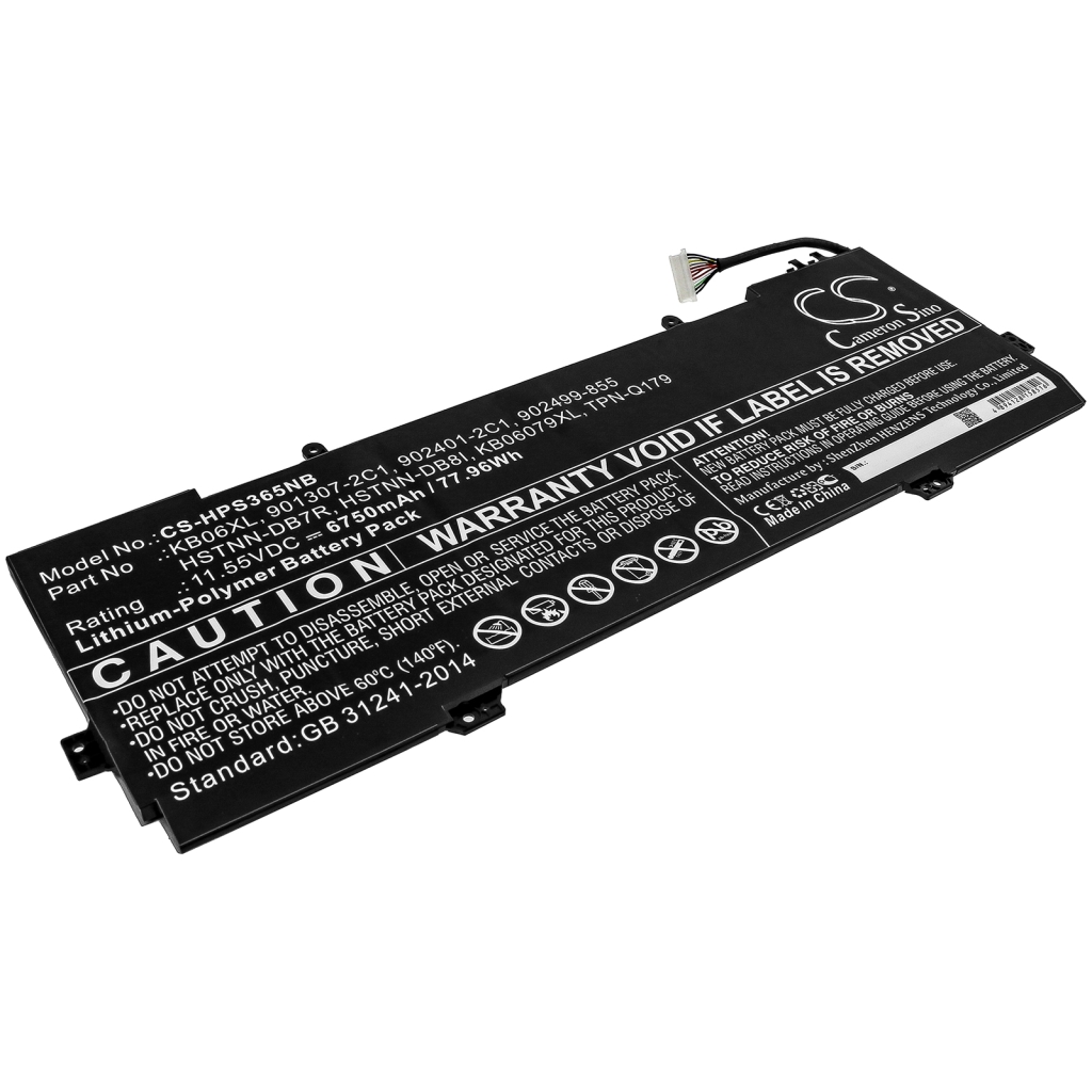 Batería para portátil HP Spectre X360 15-DF0002NA