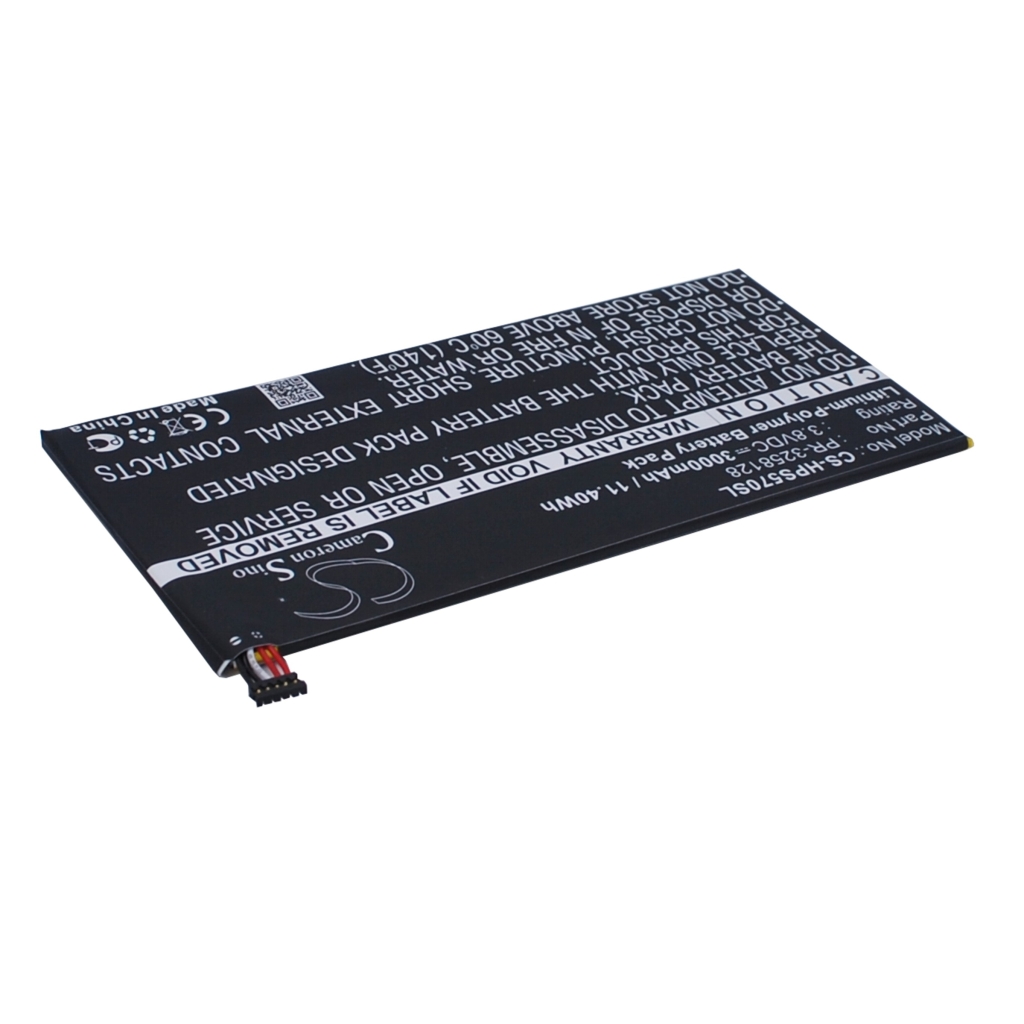 Batería de la tableta HP CS-HPS570SL