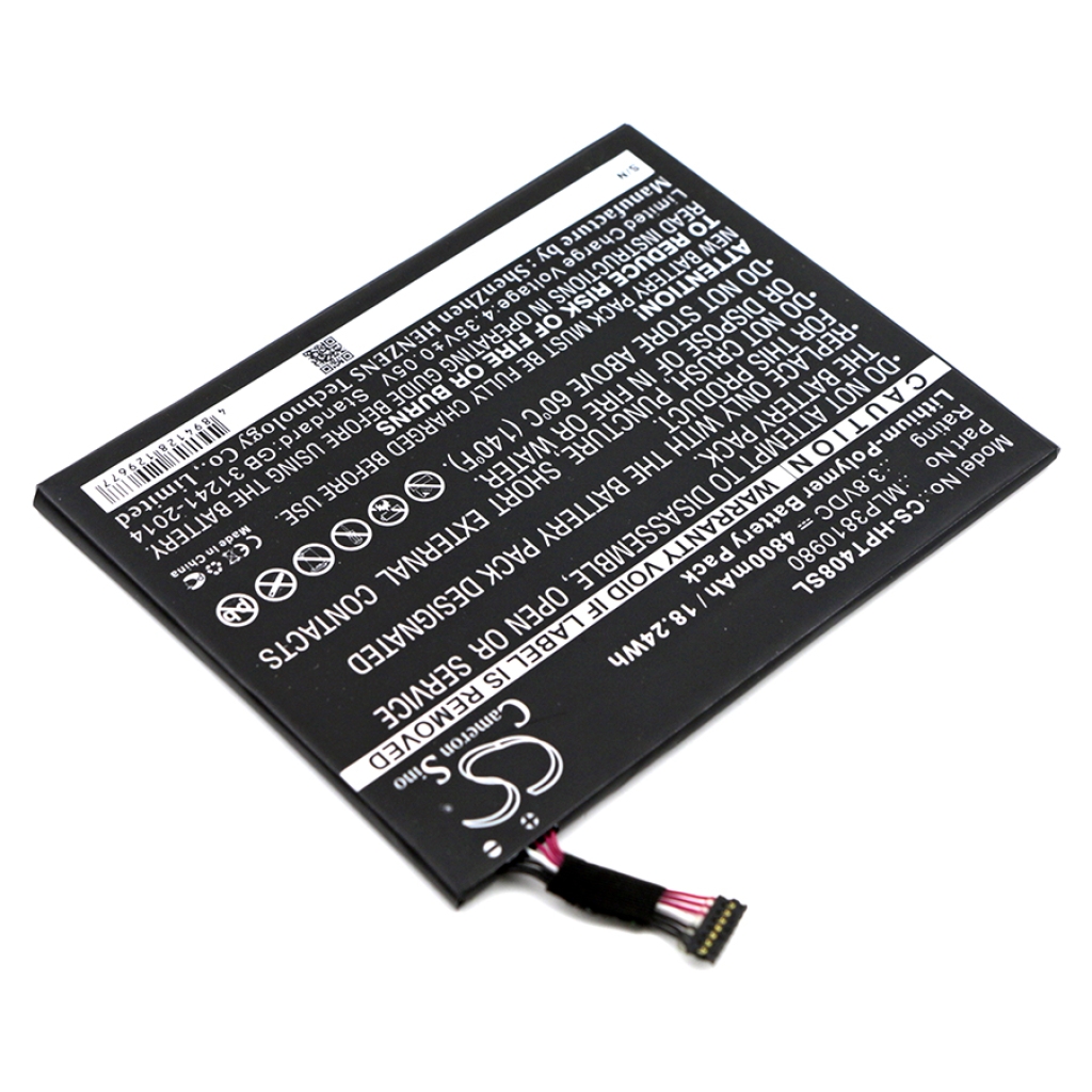 Batería de la tableta HP CS-HPT408SL