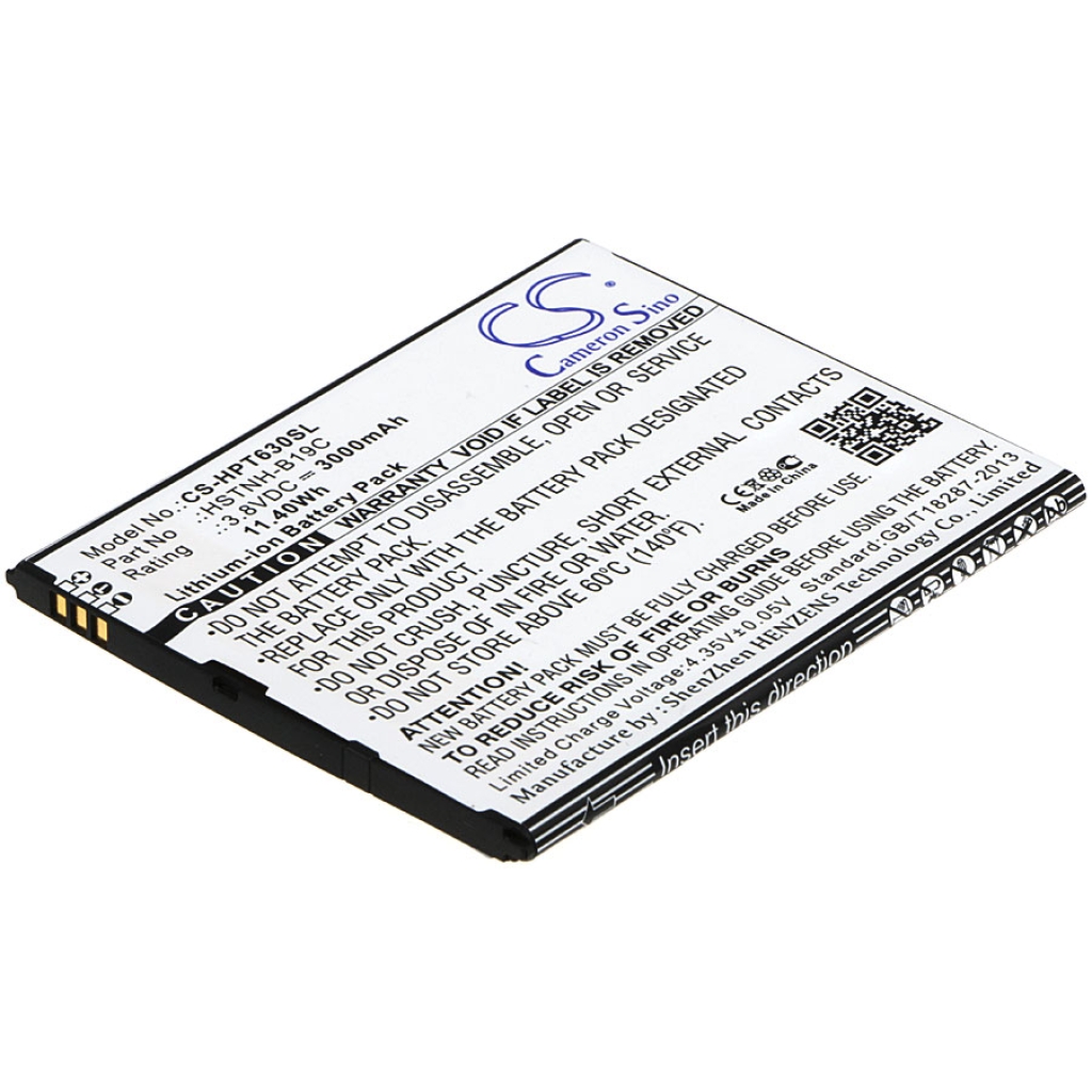 Batería de la tableta HP CS-HPT630SL