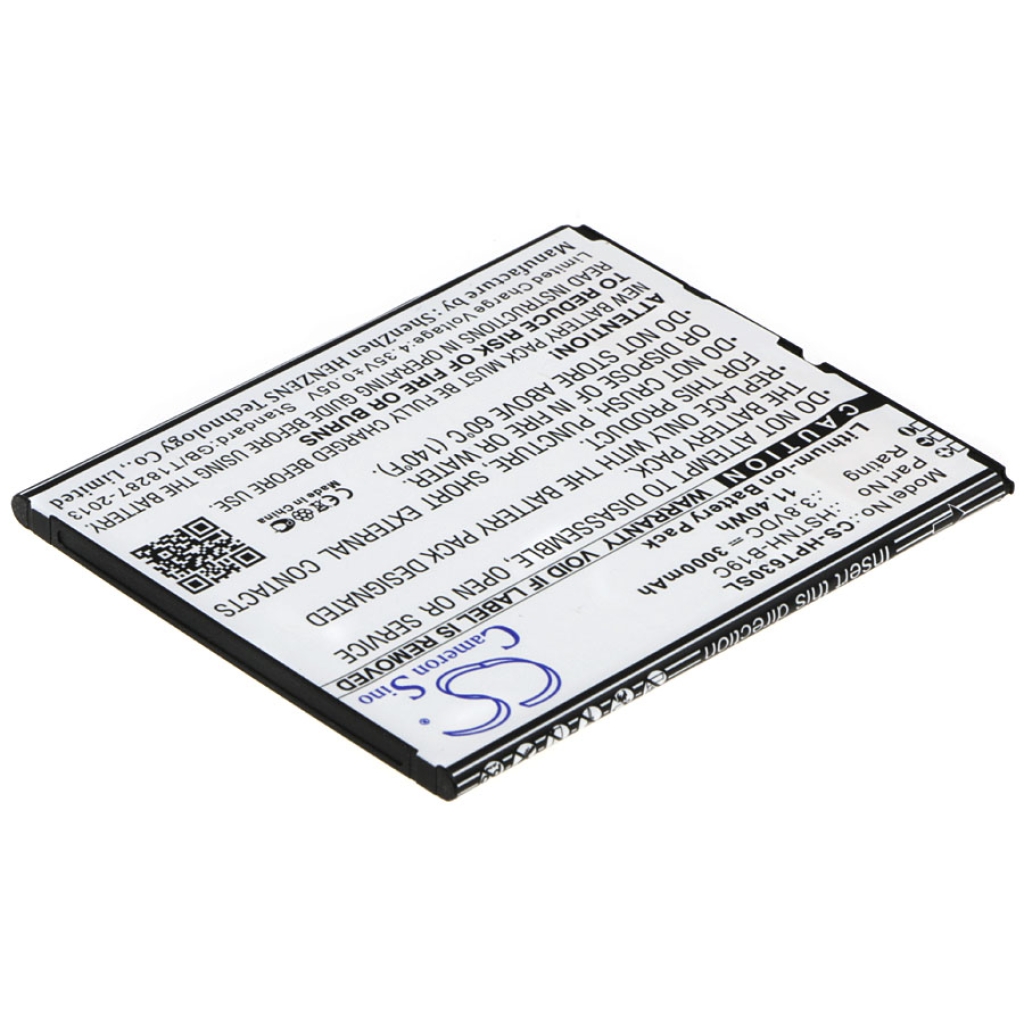 Batería de la tableta HP CS-HPT630SL