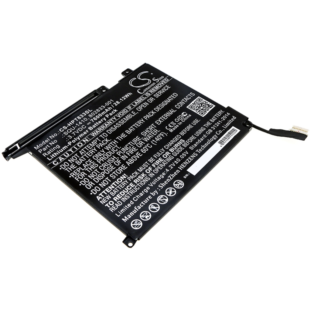 Batería de la tableta HP CS-HPT833SL