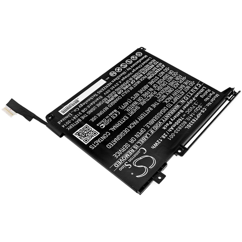 Batería de la tableta HP CS-HPT833SL