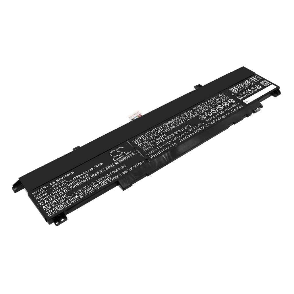 Batería para portátil HP CS-HPV160NB