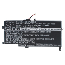 Reemplazo de batería compatible para HP 681881-171,681881-271,681951-001,EG04,EG04060XL...