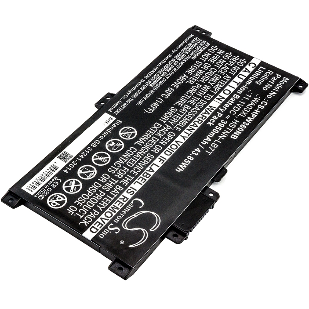 Batería para portátil HP CS-HPW360NB
