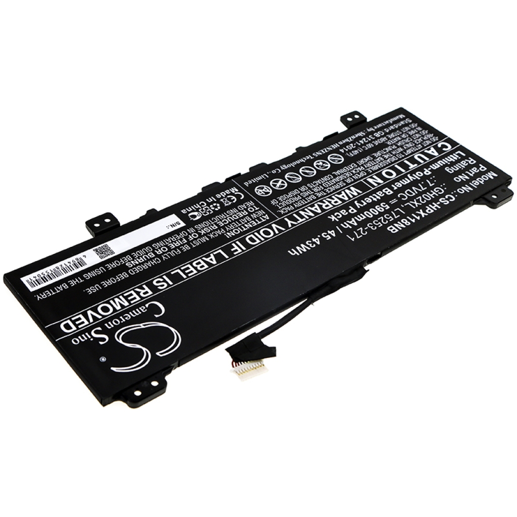 Batería para portátil HP CS-HPX118NB