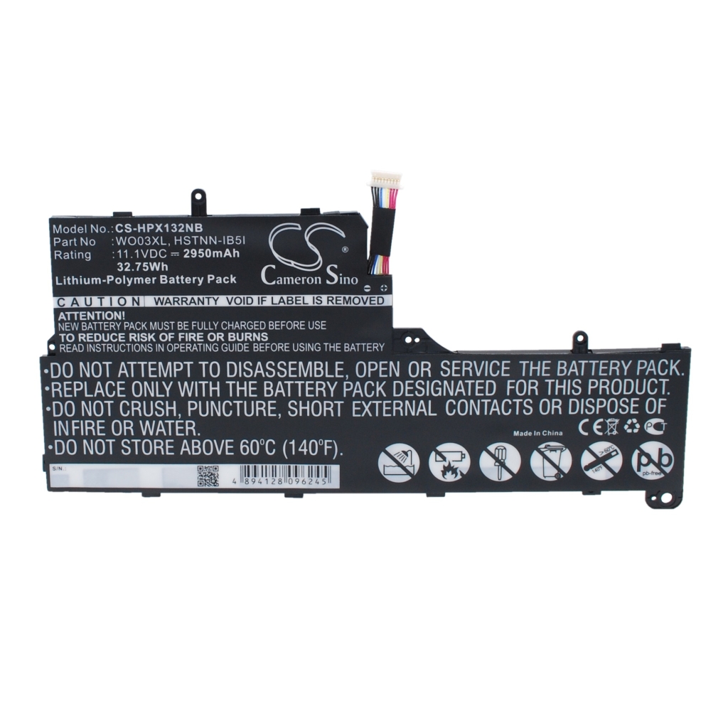 Batería para portátil HP CS-HPX132NB
