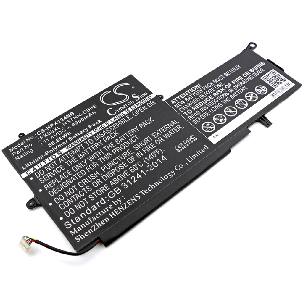 Batería para portátil HP CS-HPX134NB