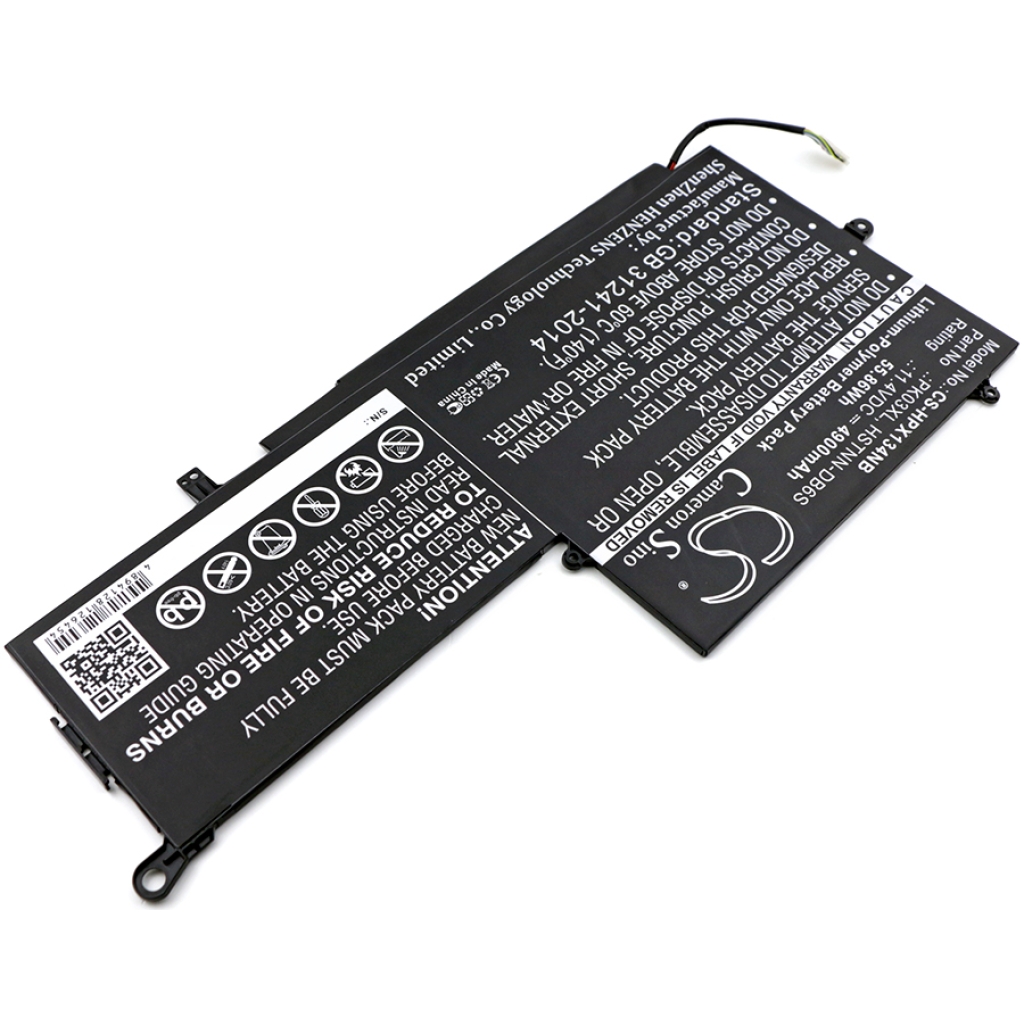 Batería para portátil HP CS-HPX134NB