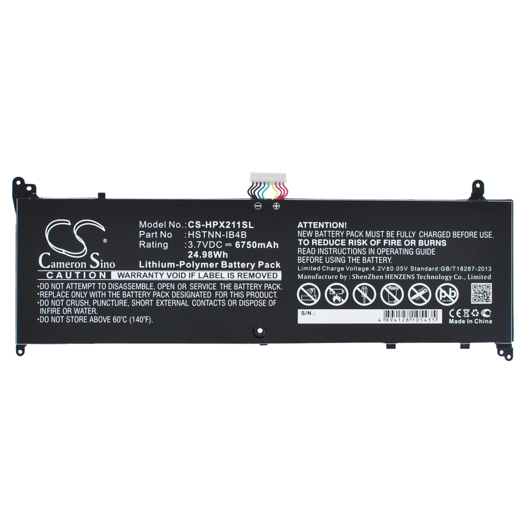 Batería de la tableta HP CS-HPX211SL