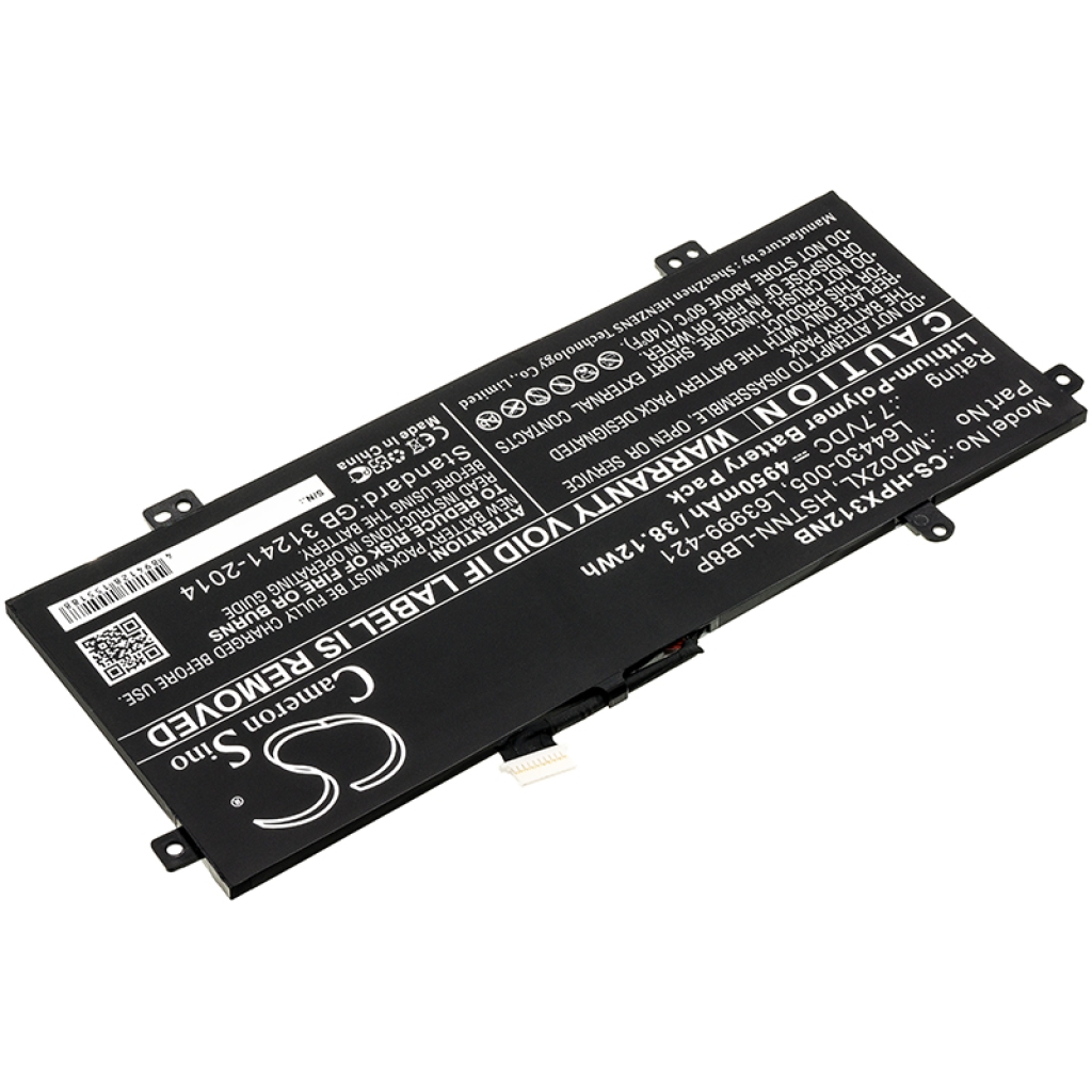 Batería para portátil HP CS-HPX312NB