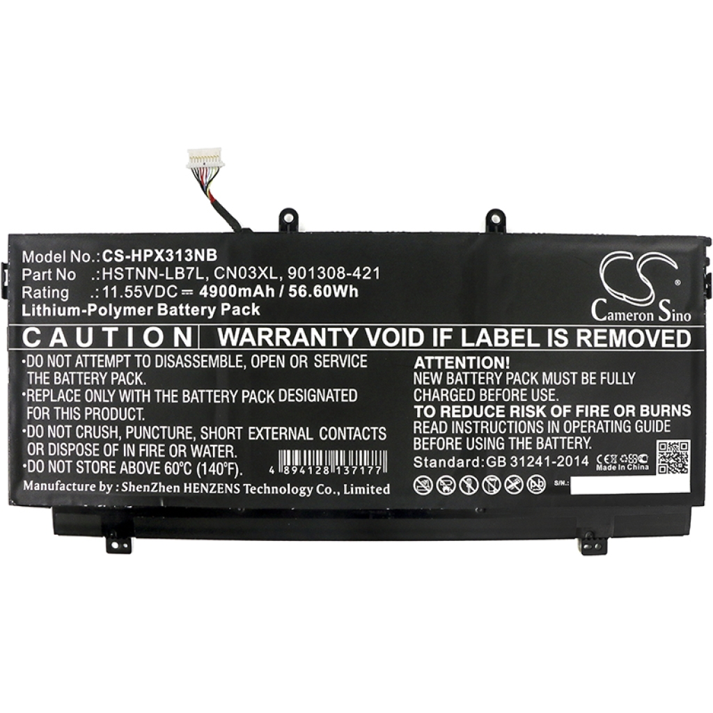 Baterías Sustituye HSTNN-LB7L