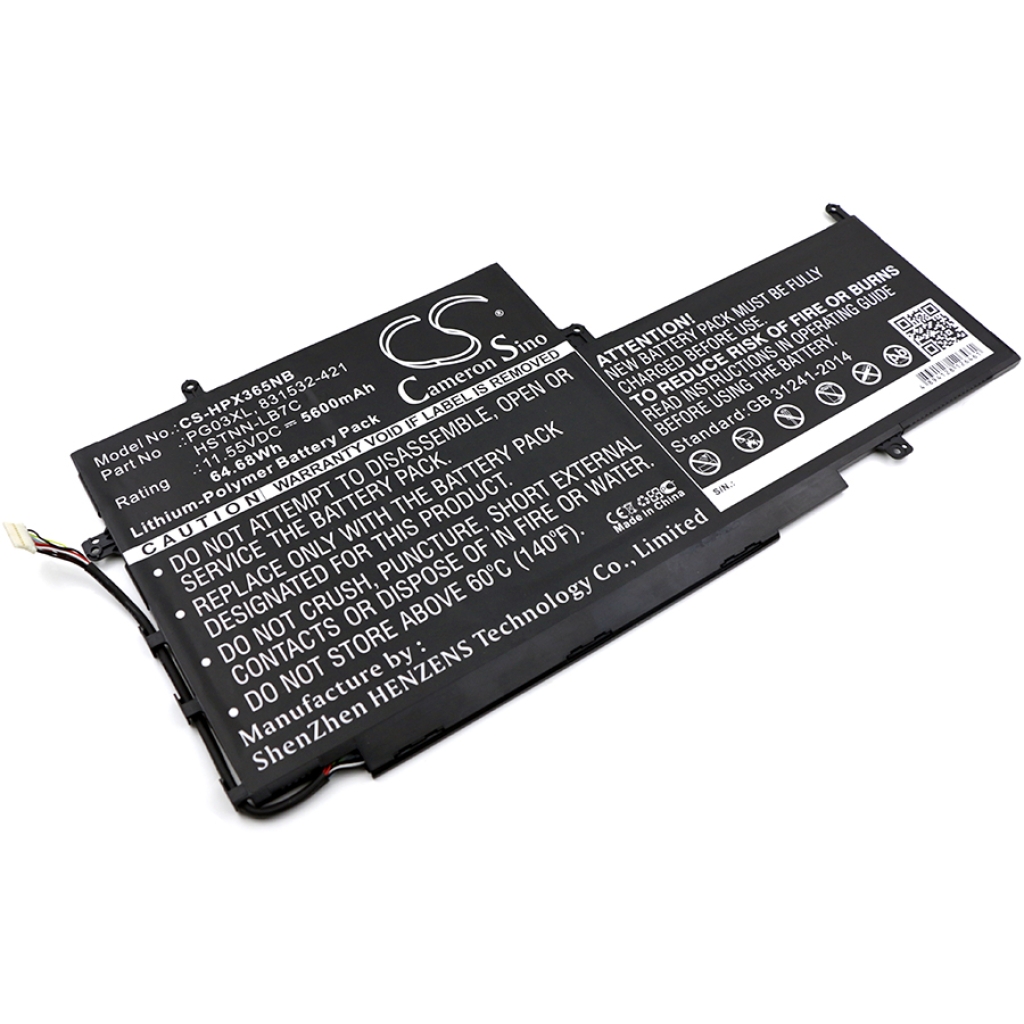 Batería para portátil HP SPECTRE X360 15-AP010CA