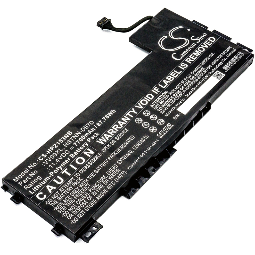 Batería para portátil HP ZBook 17 G3