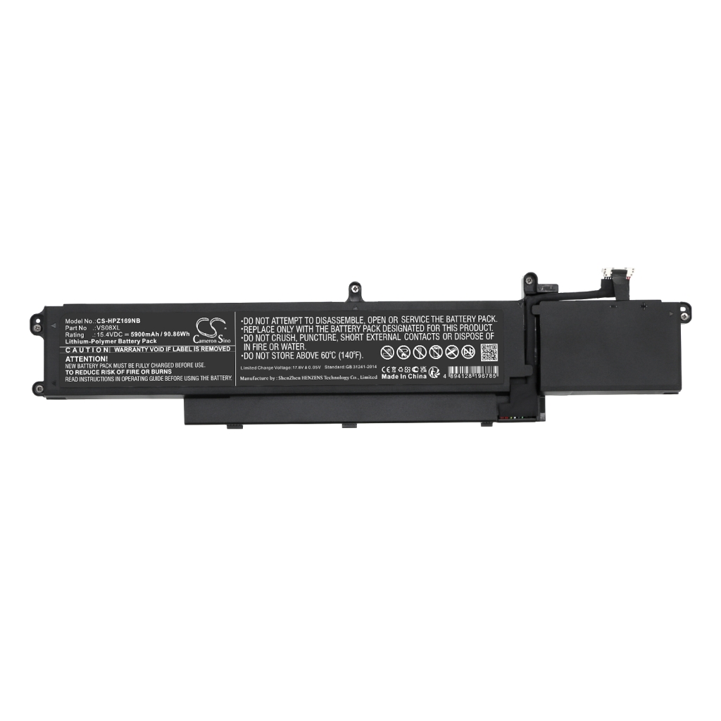 Batería para portátil HP CS-HPZ169NB
