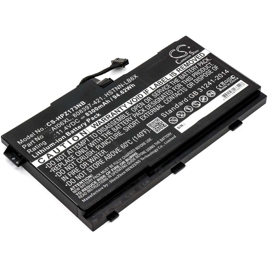 Batería para portátil HP ZBook 17 G3