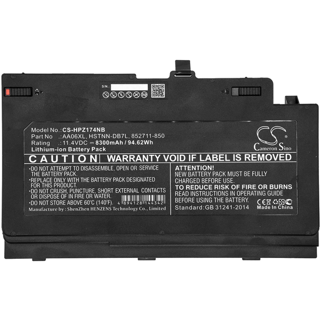 Baterías Sustituye HSTNN-C86C