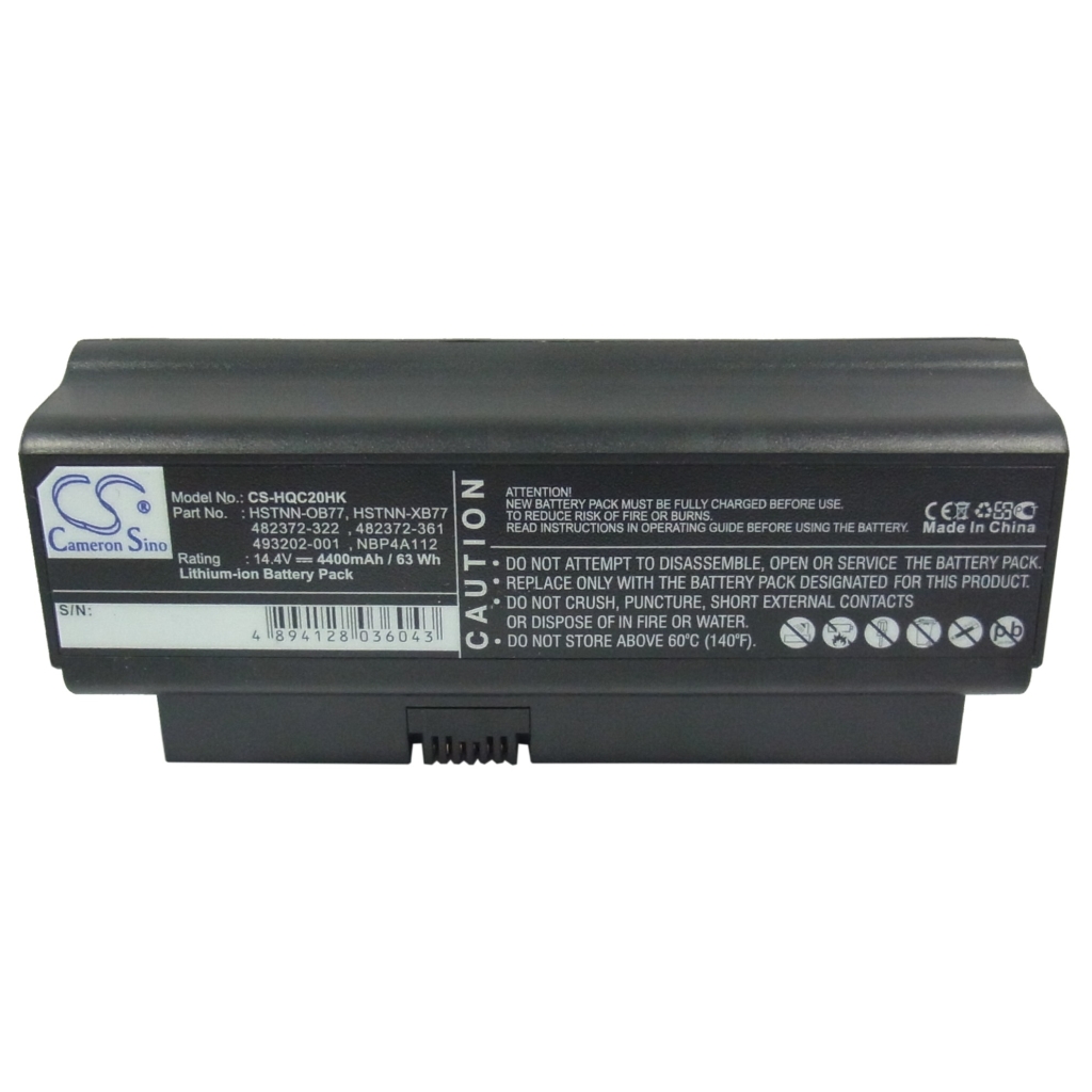 Batería para portátil HP Presario CQ20-100CTO
