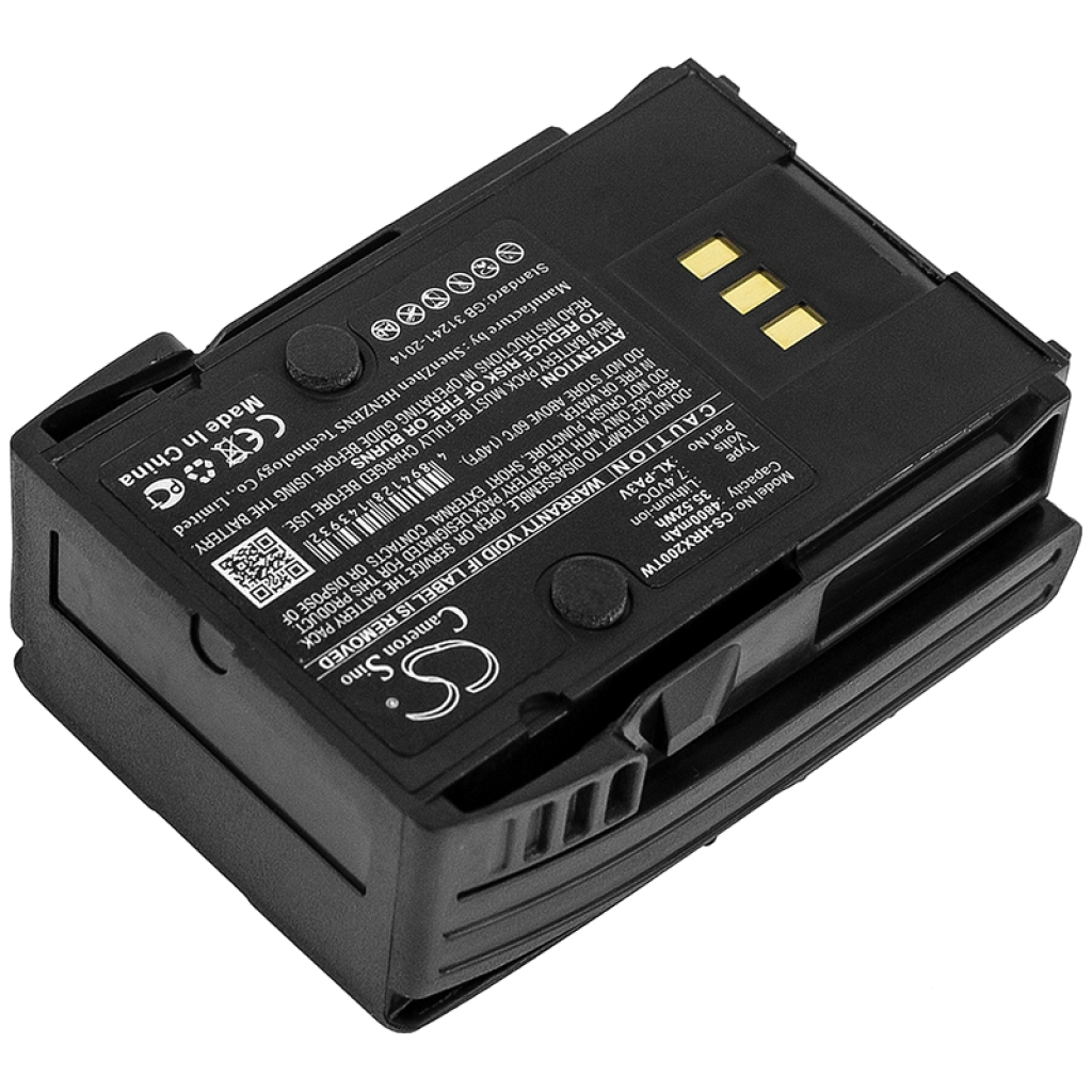 Batería de radio de dos vías Harris CS-HRX200TW