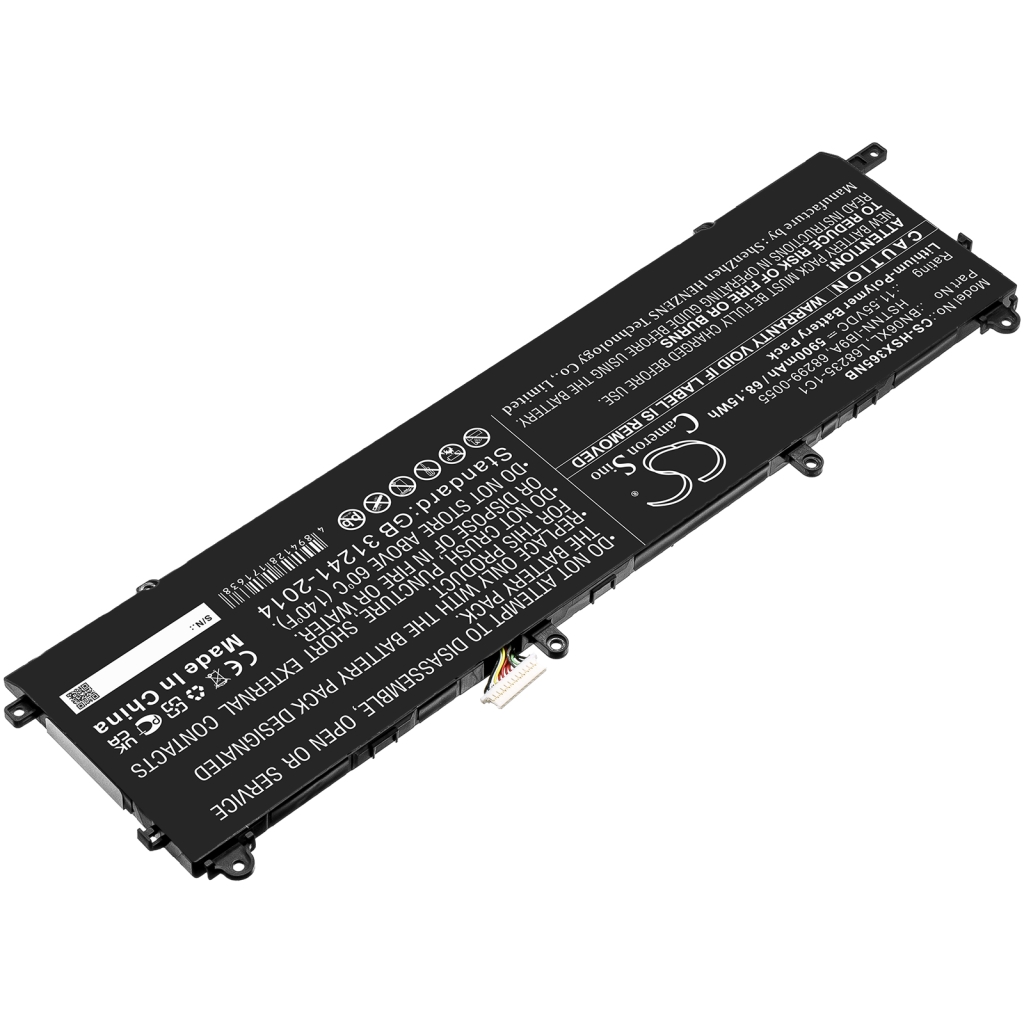 Batería para portátil HP CS-HSX365NB
