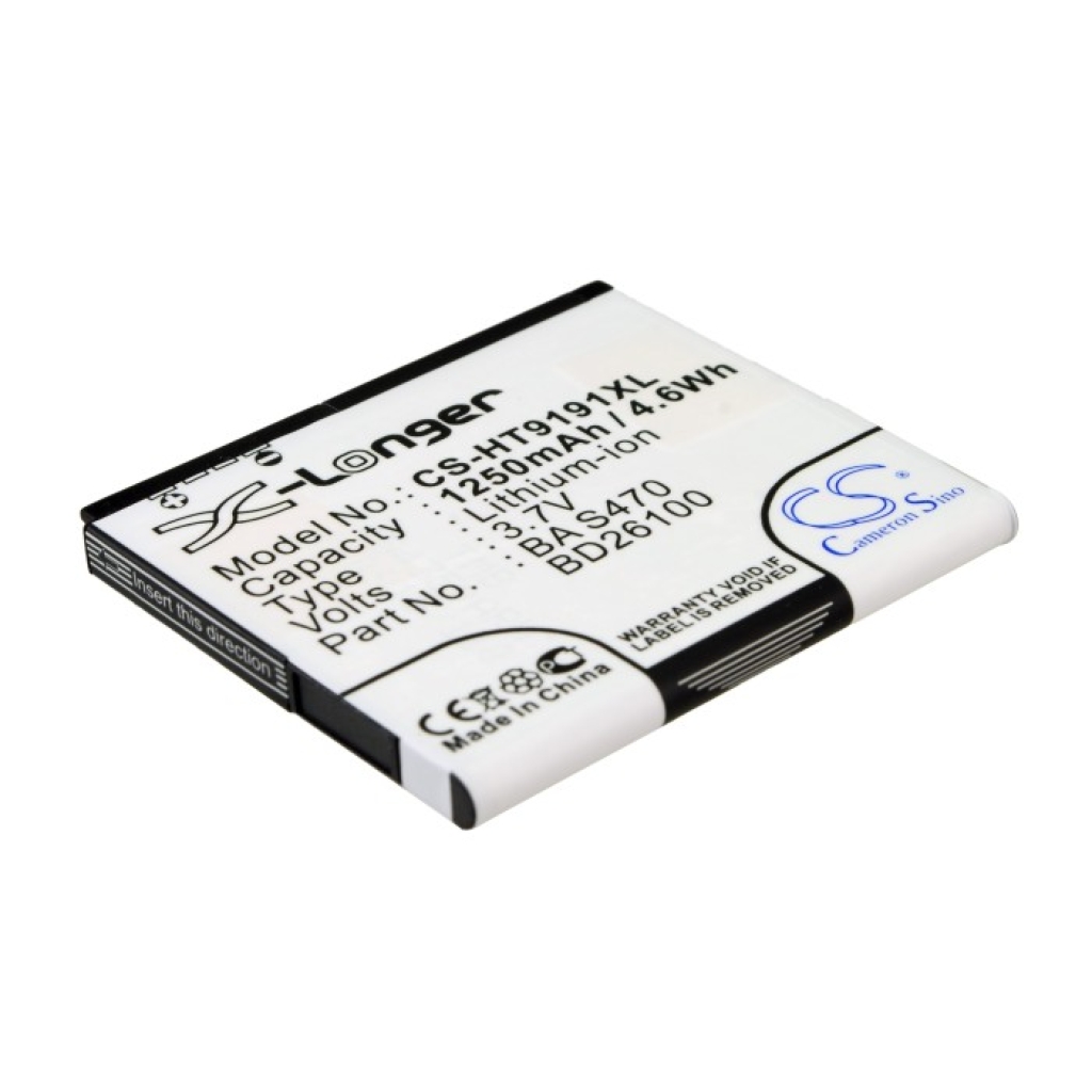 Batería del teléfono móvil T-Mobile myTouch HD