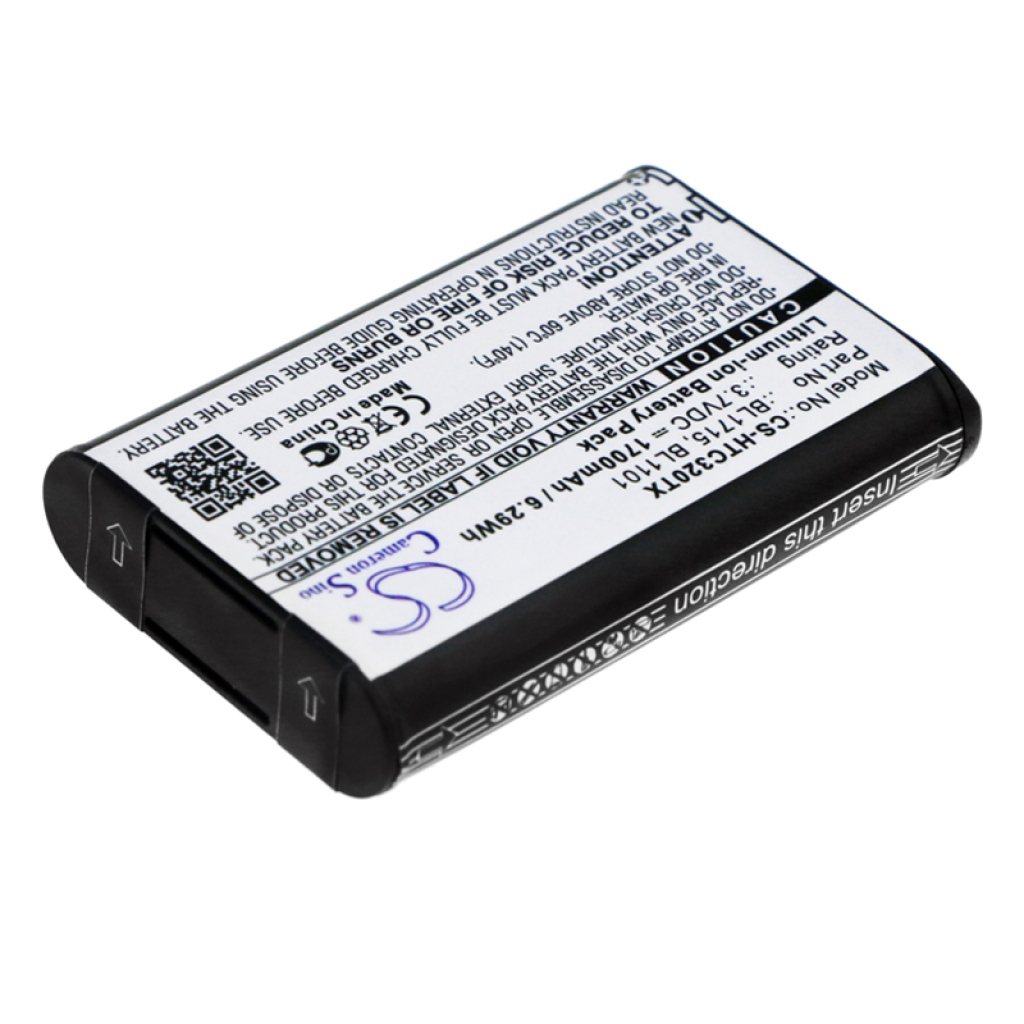 Batería de radio de dos vías HYT CS-HTC320TX