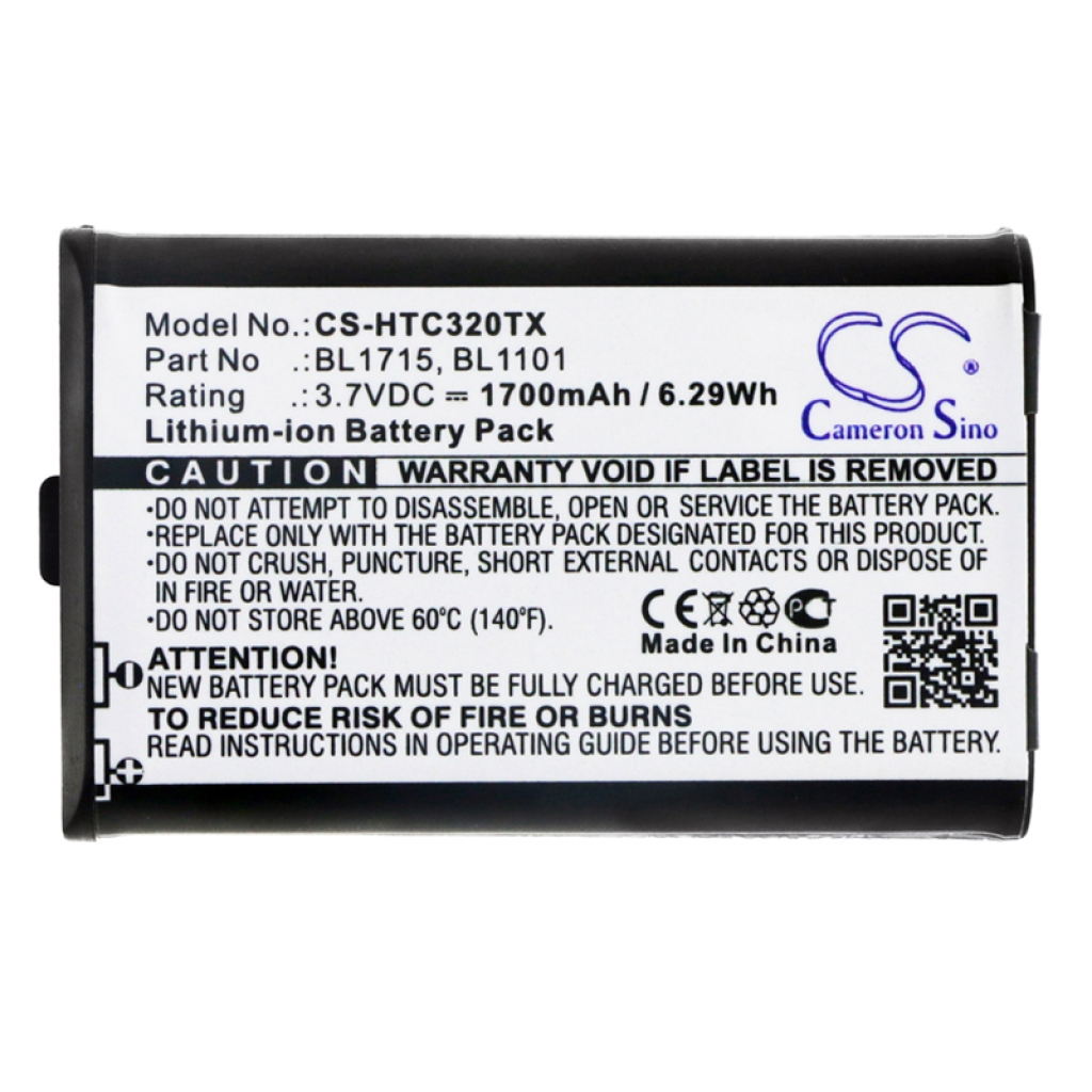 Batería de radio de dos vías HYT CS-HTC320TX