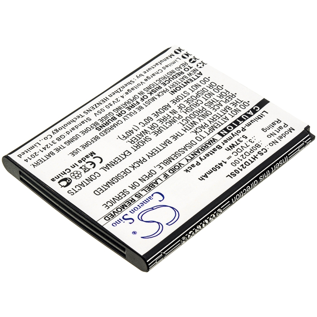 Batería del teléfono móvil HTC D210h