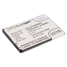 Reemplazo de batería compatible para HTC 35H00209-04M,35H00209-25M,BO47100