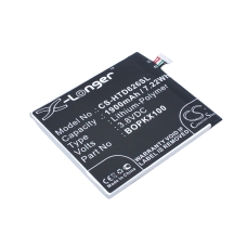 Reemplazo de batería compatible para HTC 35H00237-00M,35H00237-01M,35H00237-04M,35H00237-05M,B0PKX100...